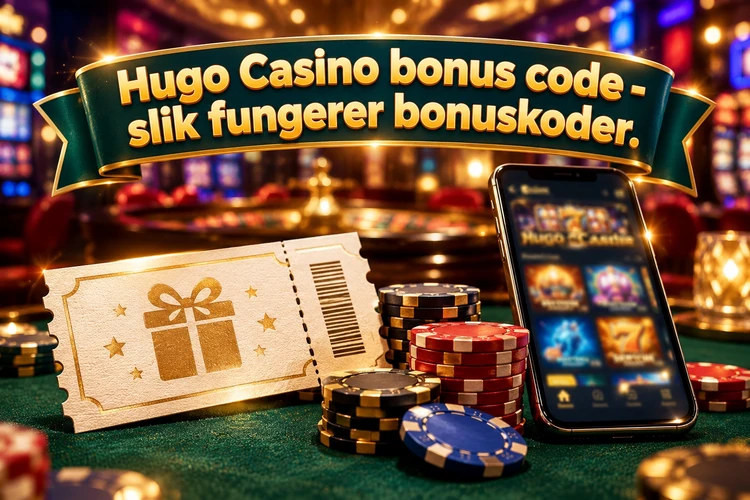 Hugo Casino bonus code - slik fungerer bonuskoder