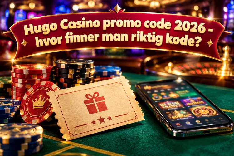 Hugo Casino promo code 2026 - hvor finner man riktig kode?