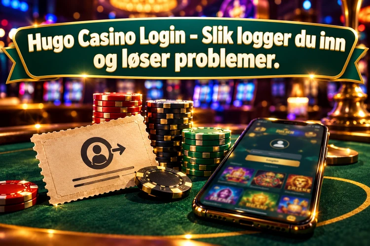 Hugo Casino Login - Slik logger du inn og løser problemer