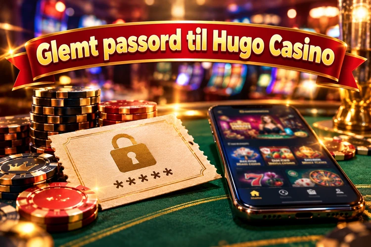 Glemt passord til Hugo Casino